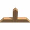 Ekena Millwork Portland Timber Gable Bracket, Western Red Cedar, 36"W x 21"H x 3 1/2"D x 5 1/2"F, 14/12 Pitch GBW036X21X0406POR00SWR - alternate 4